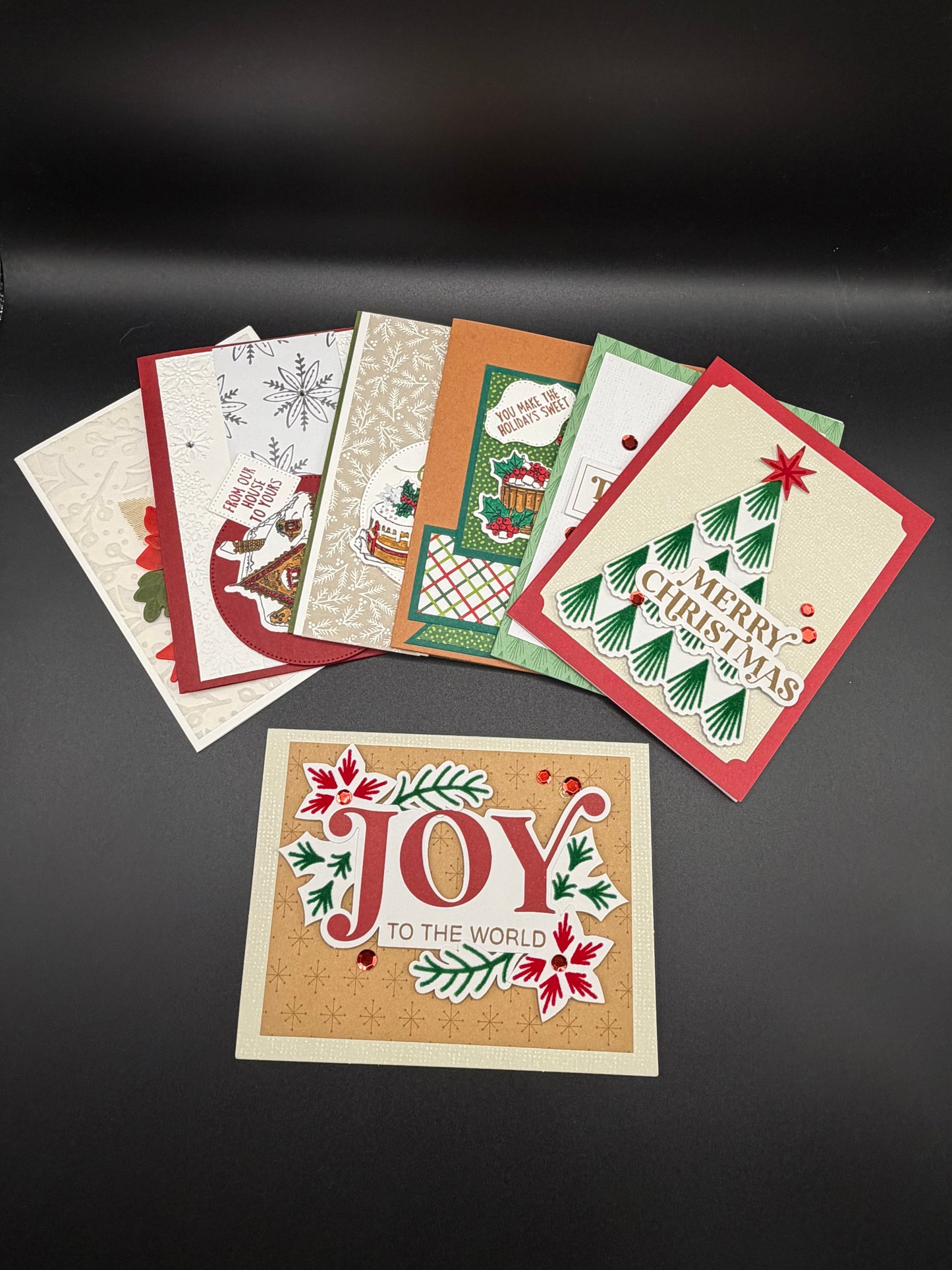 Assorted Christmas Cards - Pack of 7