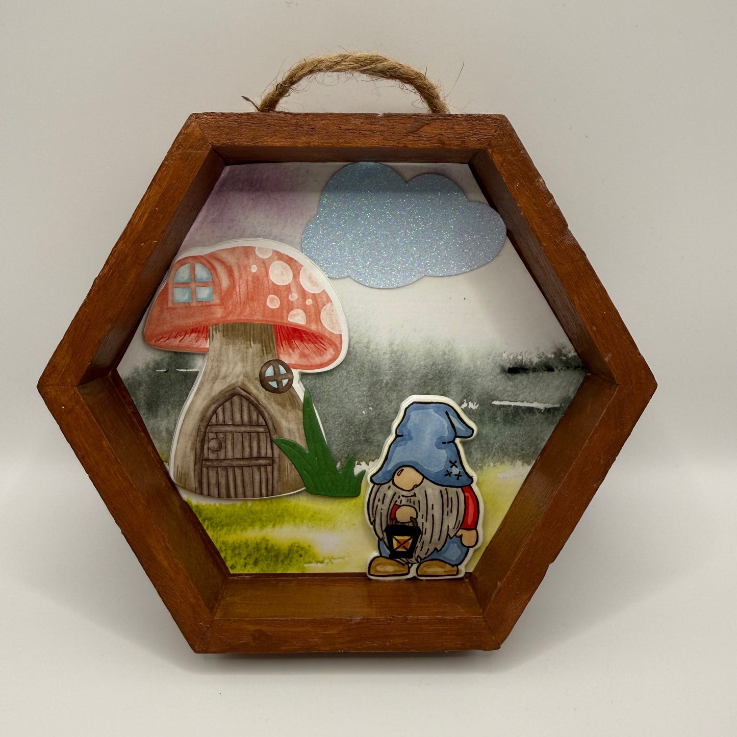 Hexagon Shadowbox